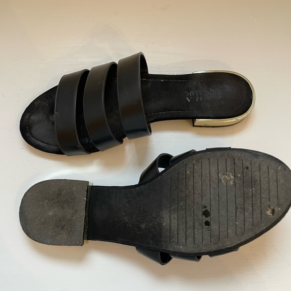 Zara flat sandals block heel 8 - Picture 4 of 4